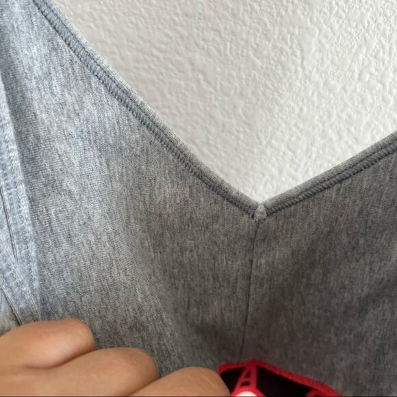 Under Armour Gray Cotton Feel Pull On Sports Bra Double Layer Small - Picture 5 of 9